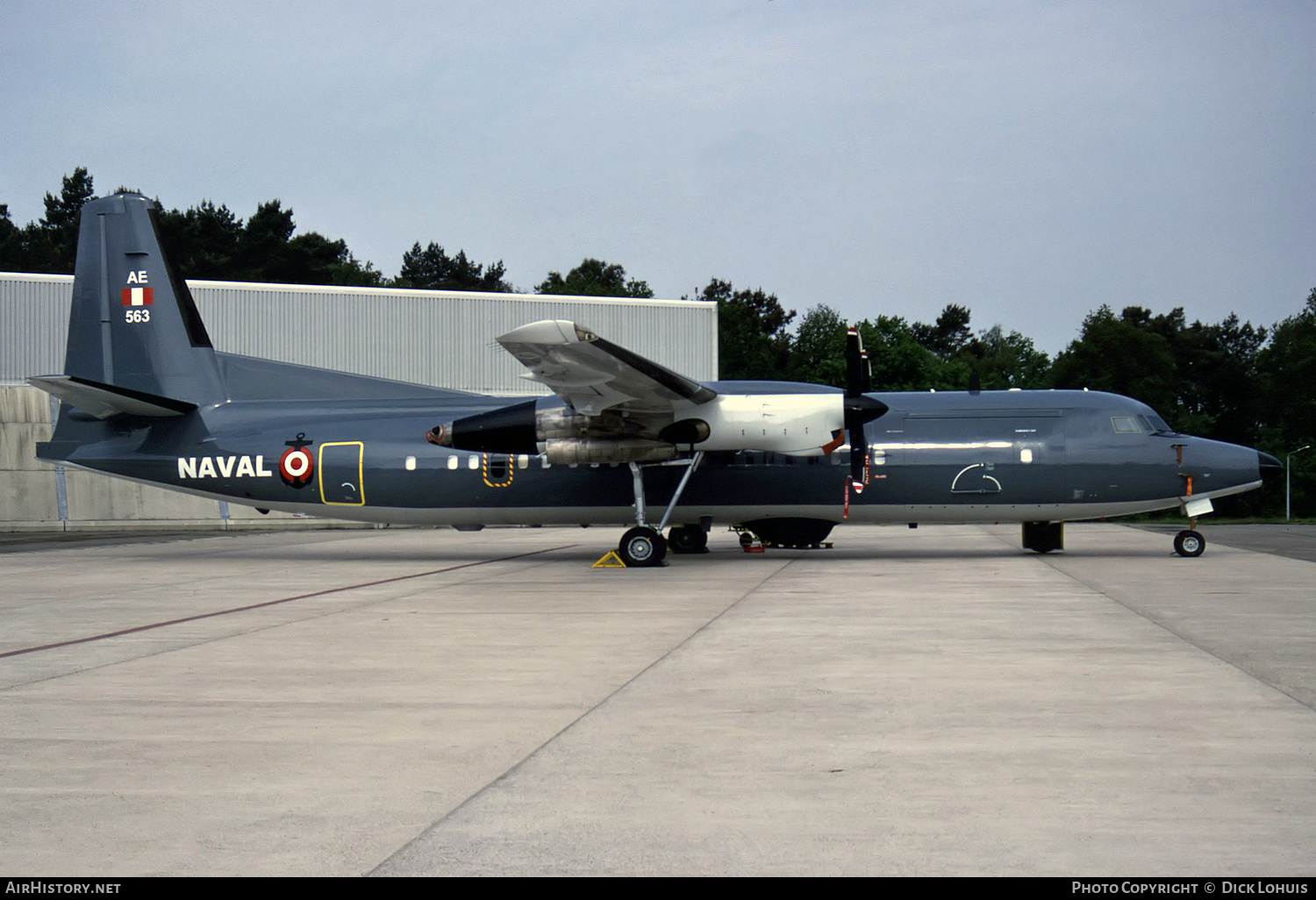 Aircraft Photo of AE563 | Fokker 60MPA | Peru - Navy | AirHistory.net #182379