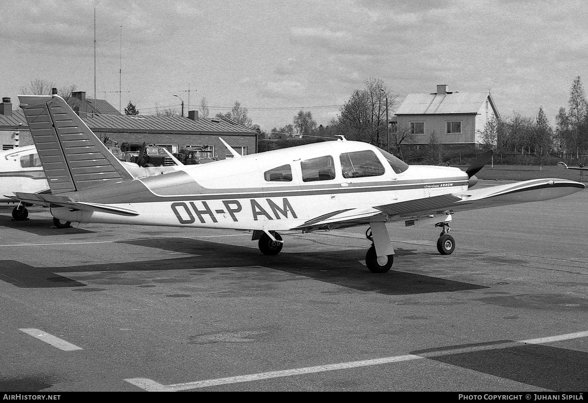 Aircraft Photo of OH-PAM | Piper PA-28R-200 Cherokee Arrow II | AirHistory.net #182383