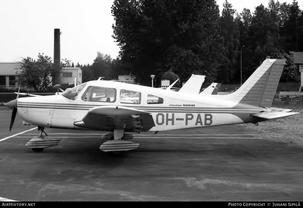 Aircraft Photo of OH-PAB | Piper PA-28-151 Cherokee Warrior | AirHistory.net #182384