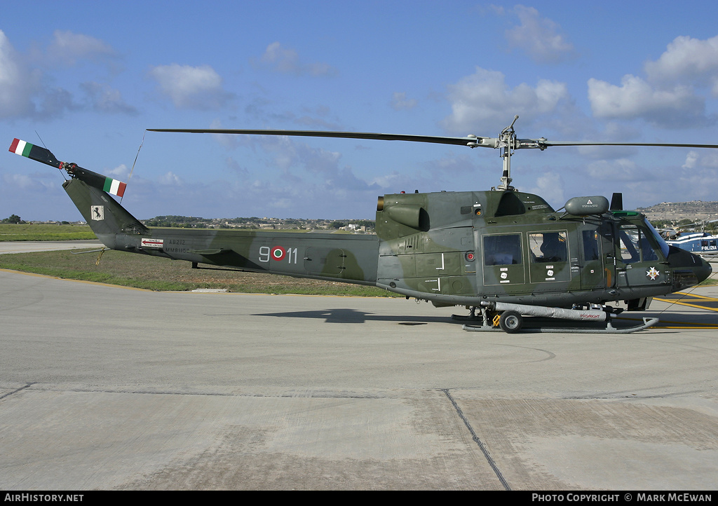 Aircraft Photo of MM81158 | Agusta AB-212AM | Italy - Air Force | AirHistory.net #182395