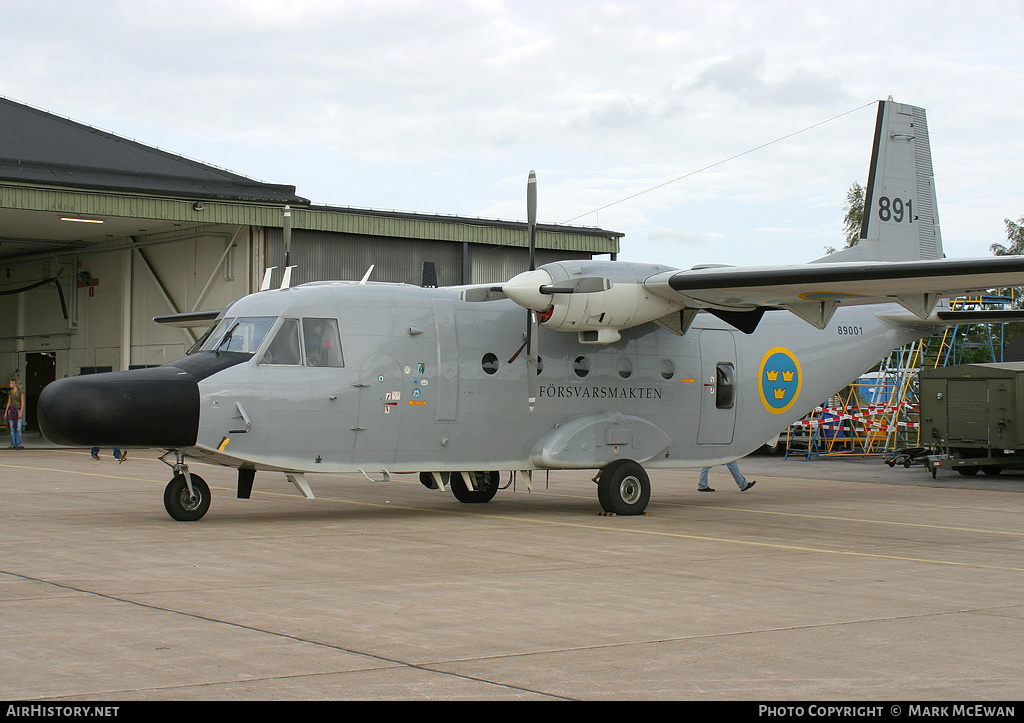 Aircraft Photo of 89001 | CASA SH89 Aviocar | Sweden - Air Force | AirHistory.net #182402