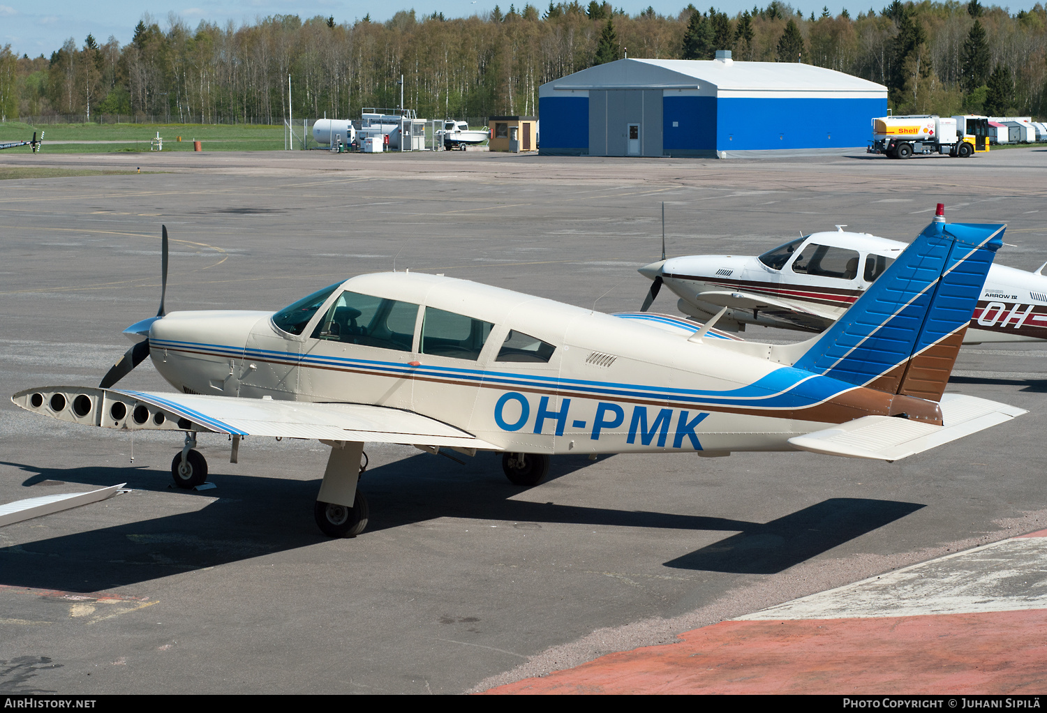 Aircraft Photo of OH-PMK | Piper PA-28R-200 Cherokee Arrow II | AirHistory.net #182418