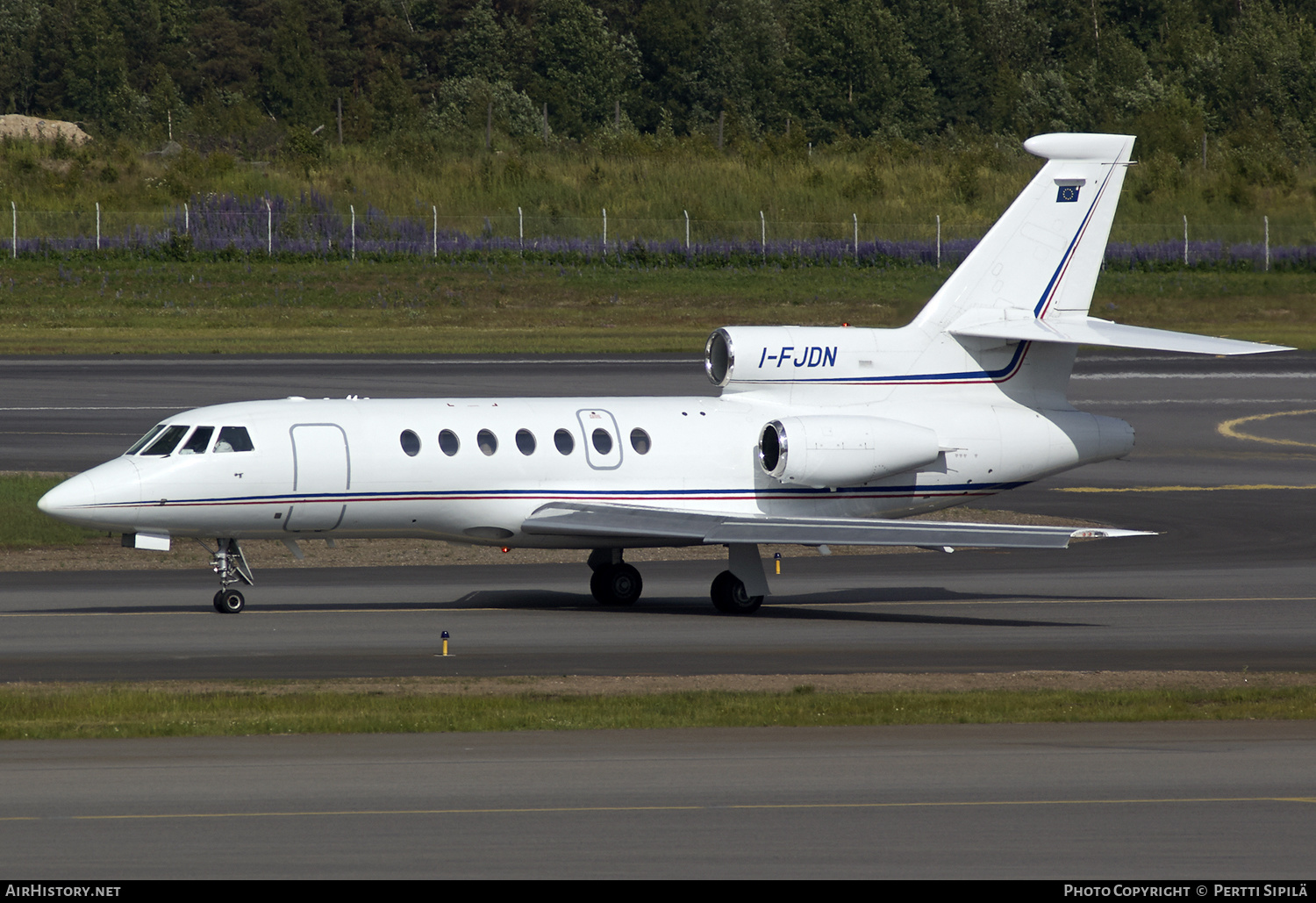 Aircraft Photo of I-FJDN | Dassault Falcon 50EX | AirHistory.net #182419