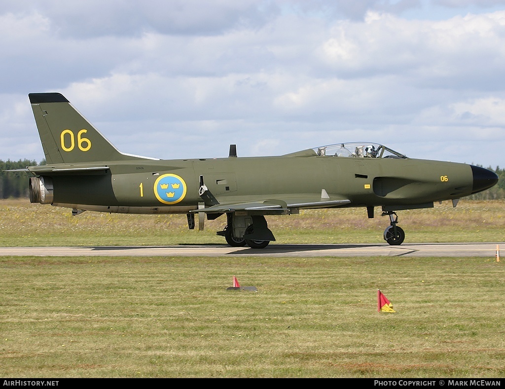 Aircraft Photo of 32606 | Saab J32D Lansen | Sweden - Air Force | AirHistory.net #182424