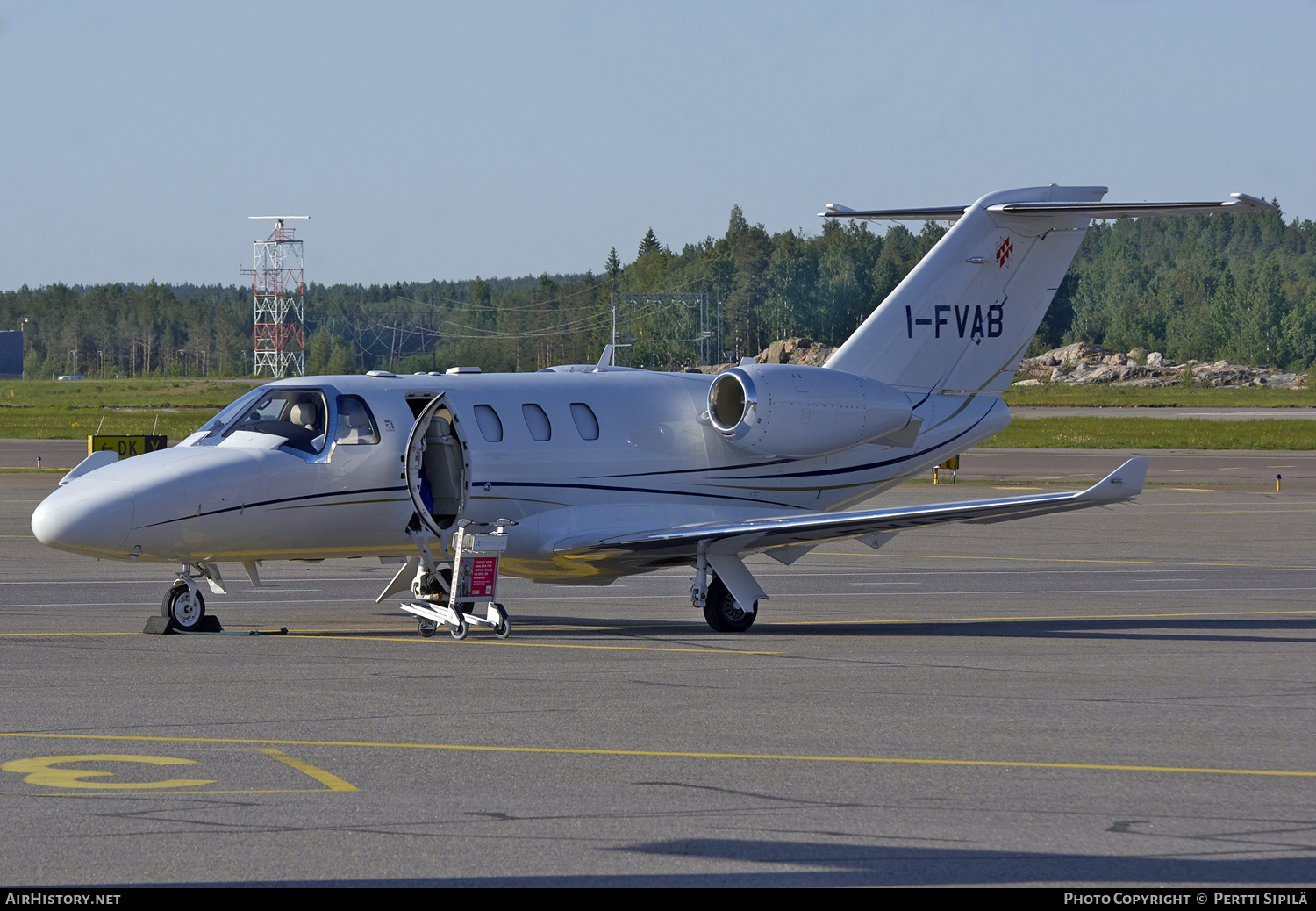 Aircraft Photo of I-FVAB | Cessna 525 CitationJet M2 | AirHistory.net #182428