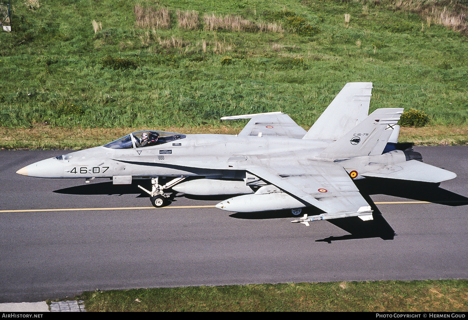 Aircraft Photo of C.15-79 | McDonnell Douglas F/A-18A Hornet | Spain - Air Force | AirHistory.net #182429