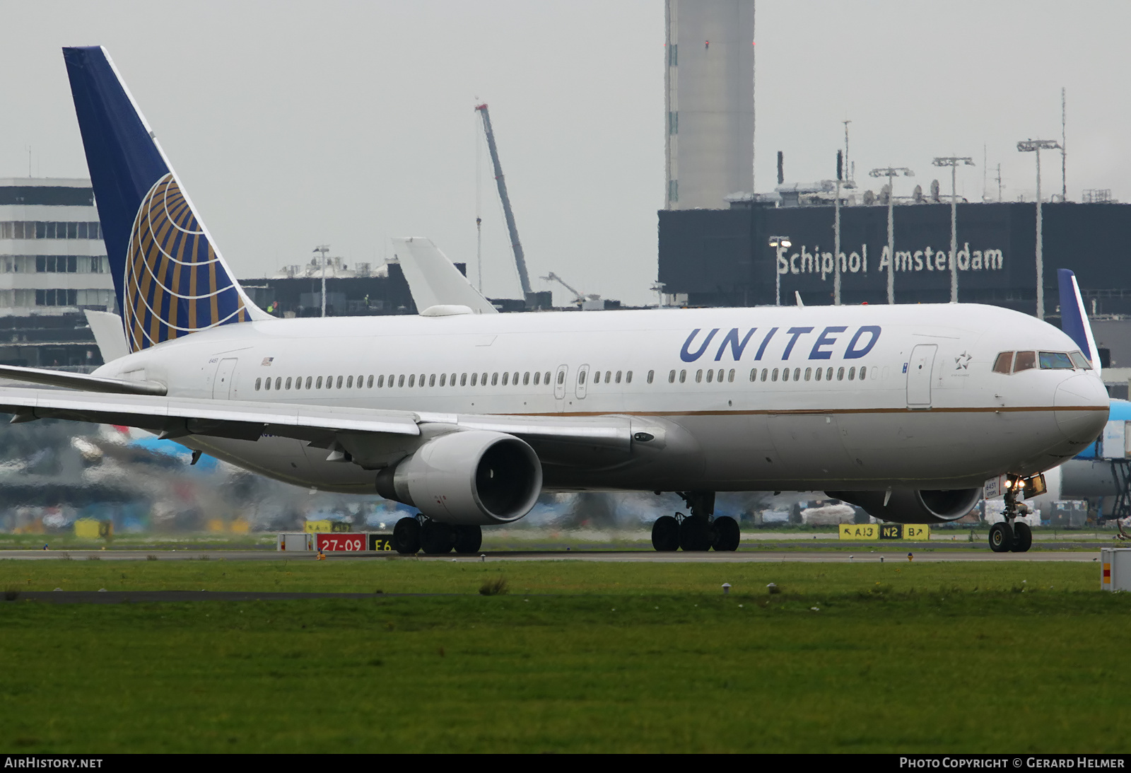 Aircraft Photo of N651UA | Boeing 767-322/ER | United Airlines | AirHistory.net #182430