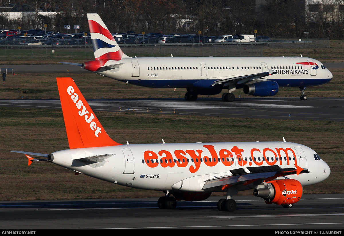 Aircraft Photo of G-EZPG | Airbus A319-111 | EasyJet | AirHistory.net #182437