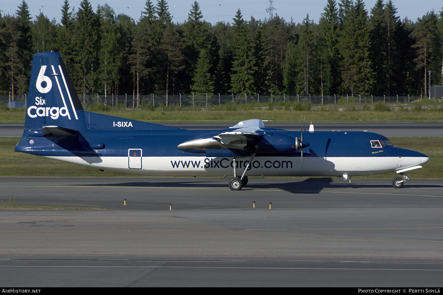 Aircraft Photo of I-SIXA | Fokker F27-500/RF Friendship | SixCargo | AirHistory.net #182441