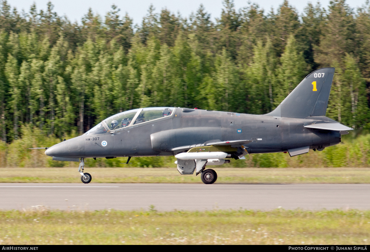 Aircraft Photo of HW-307 | British Aerospace Hawk 51 | Finland - Air Force | AirHistory.net #182444