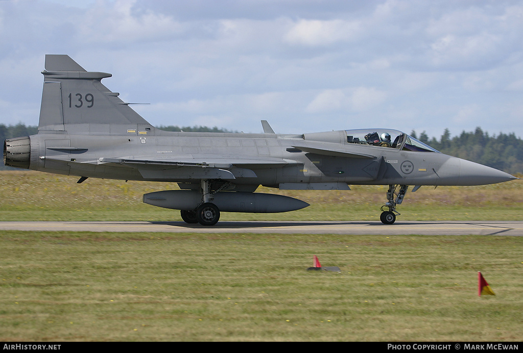 Aircraft Photo of 39139 | Saab JAS 39A Gripen | Sweden - Air Force | AirHistory.net #182474