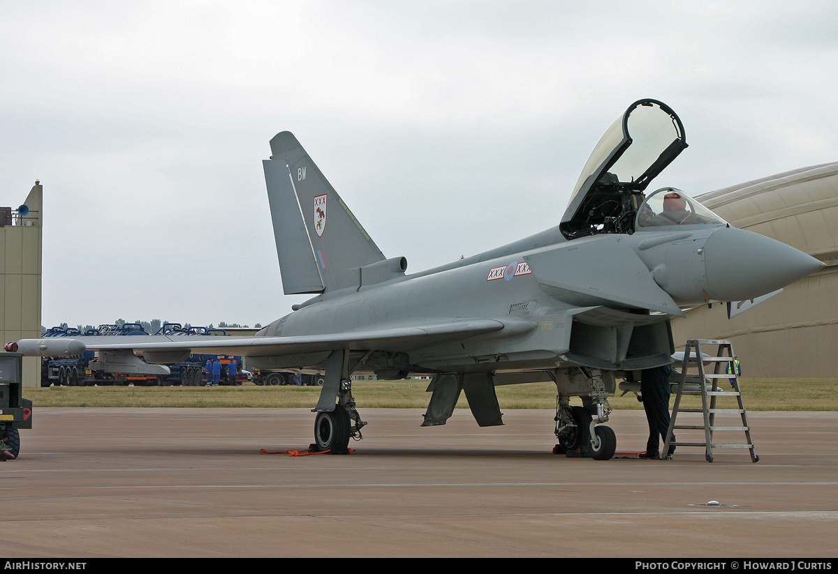 Aircraft Photo of ZJ921 | Eurofighter EF-2000 Typhoon F2 | UK - Air Force | AirHistory.net #182475
