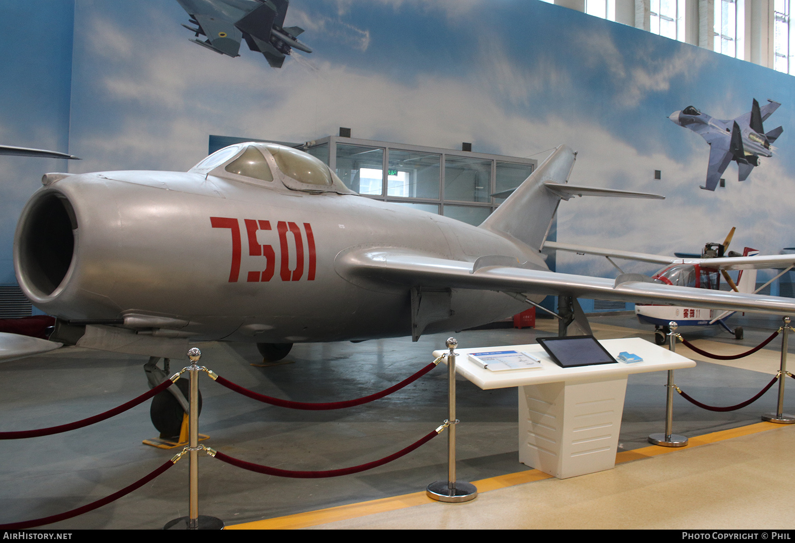 Aircraft Photo of 7501 | Mikoyan-Gurevich MiG-15bis | China - Air Force | AirHistory.net #182485