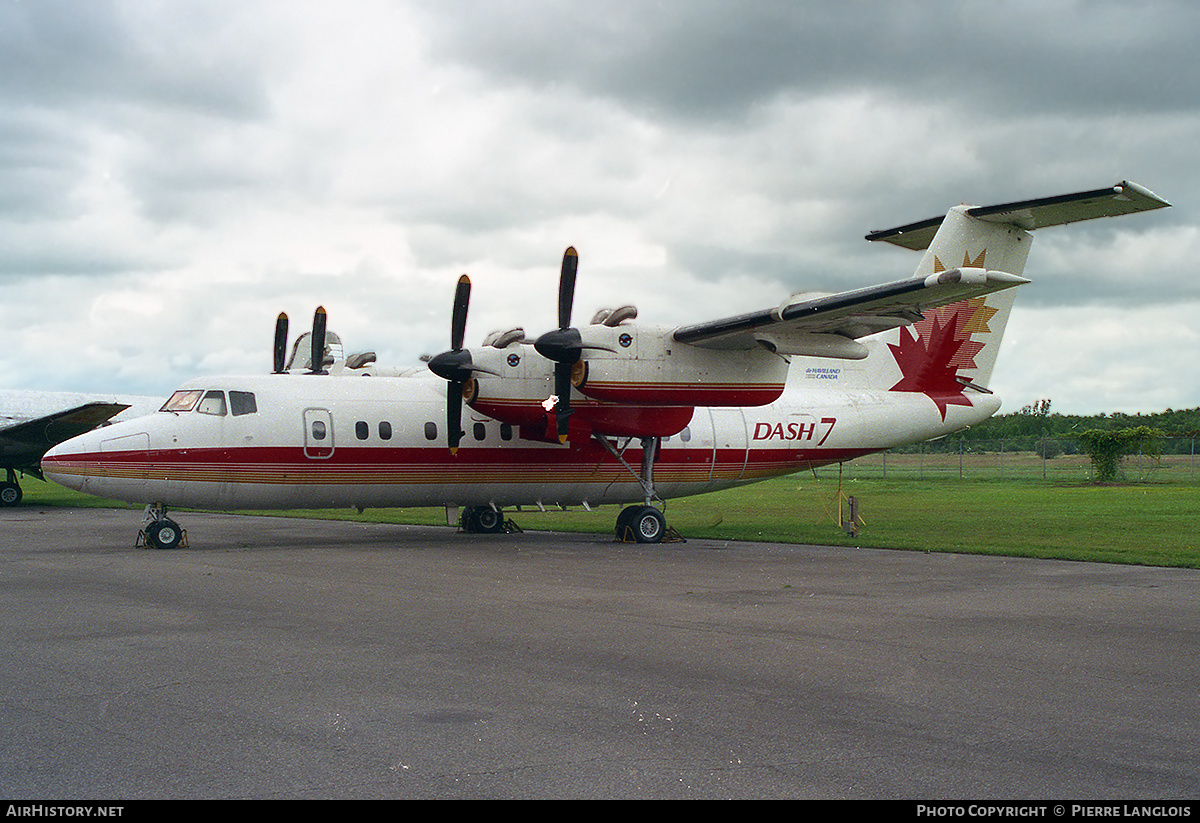 Aircraft Photo of C-GNBX | De Havilland Canada DHC-7-100 Dash 7 | De Havilland Canada | AirHistory.net #182486