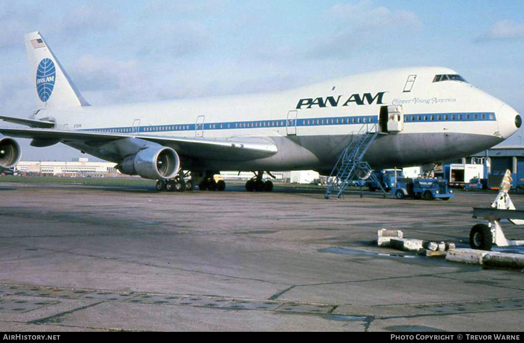 Aircraft Photo of N735PA | Boeing 747-121 | Pan American World Airways - Pan Am | AirHistory.net #182487
