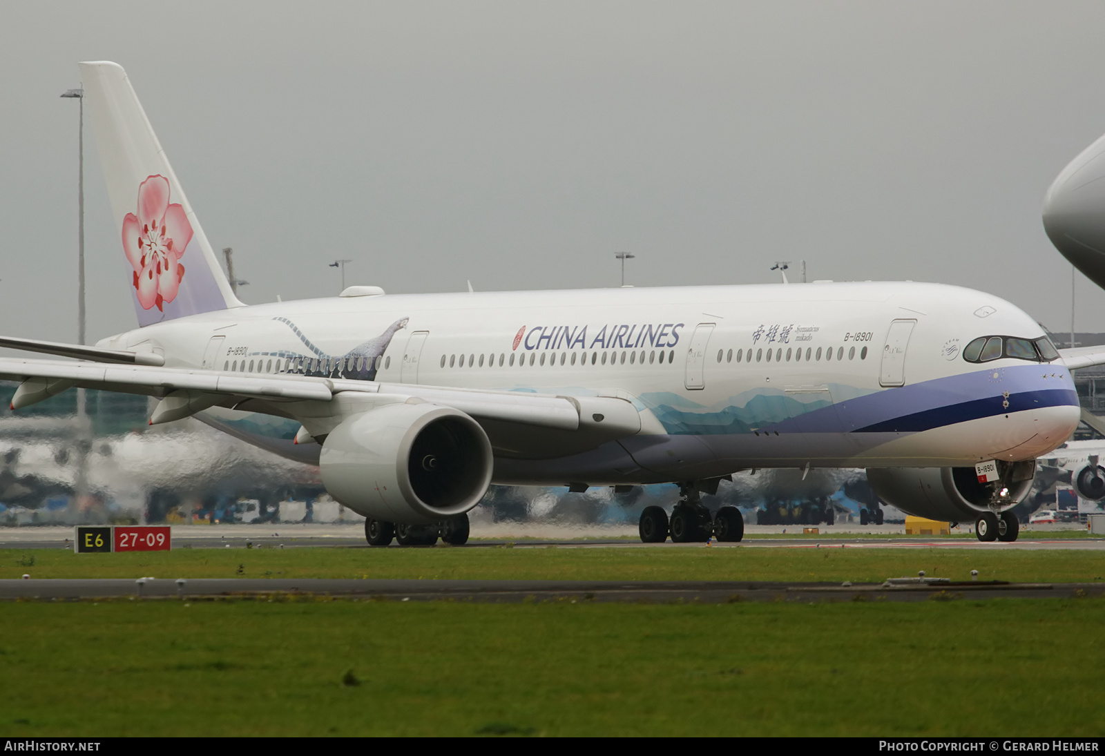 Aircraft Photo of B-18901 | Airbus A350-941 | China Airlines | AirHistory.net #182496