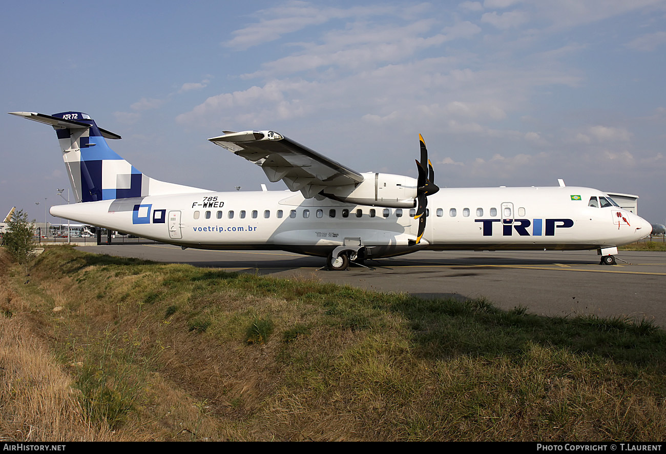 Aircraft Photo of F-WWED | ATR ATR-72-500 (ATR-72-212A) | TRIP Linhas Aéreas | AirHistory.net #182500
