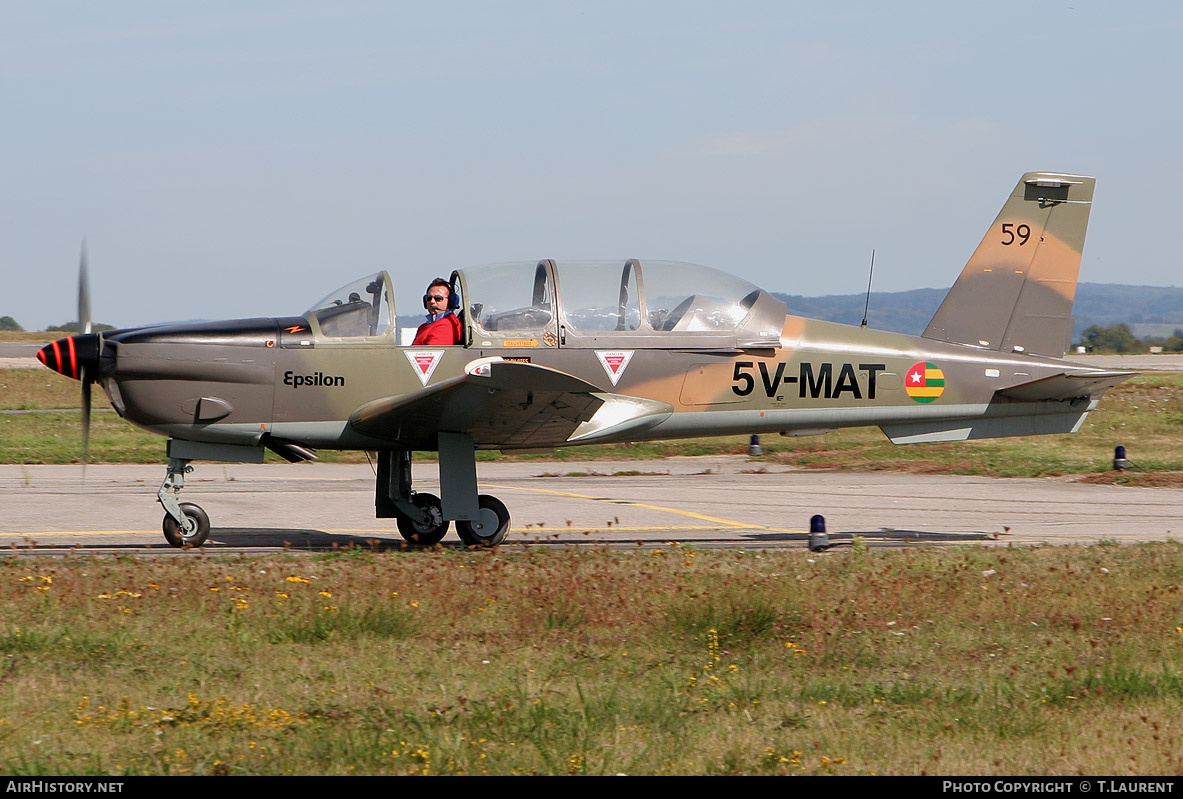 Aircraft Photo of 5V-MAT | Socata TB-30A Epsilon | Togo - Air Force | AirHistory.net #182501