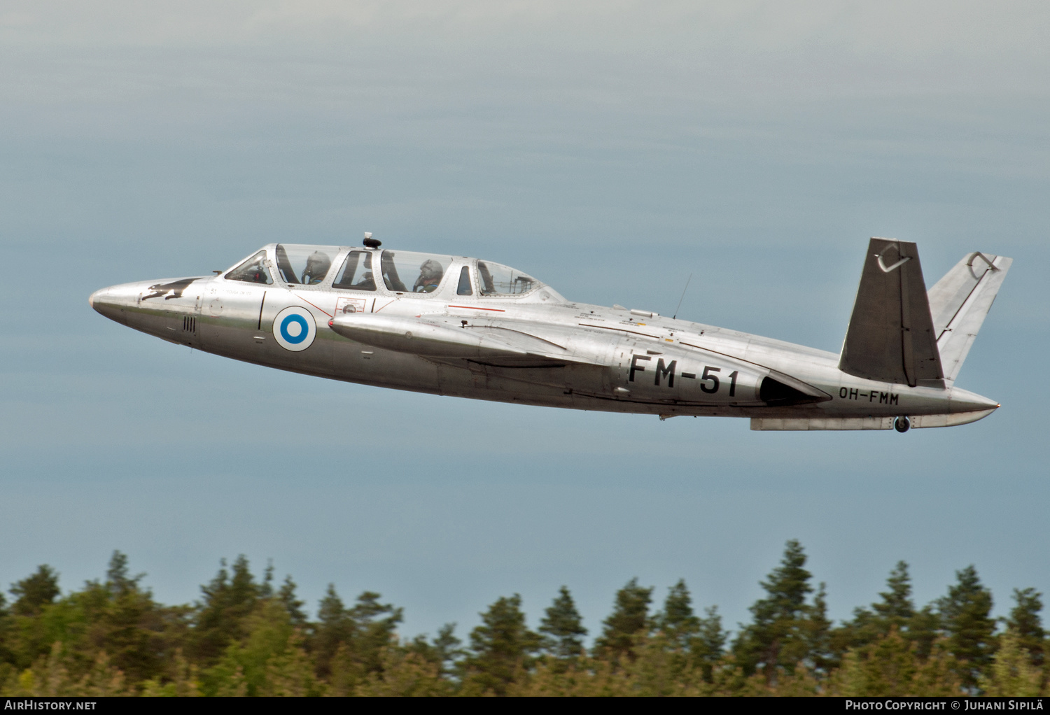 Aircraft Photo of OH-FMM / FM-51 | Fouga CM-170R Magister | Finland - Air Force | AirHistory.net #182505