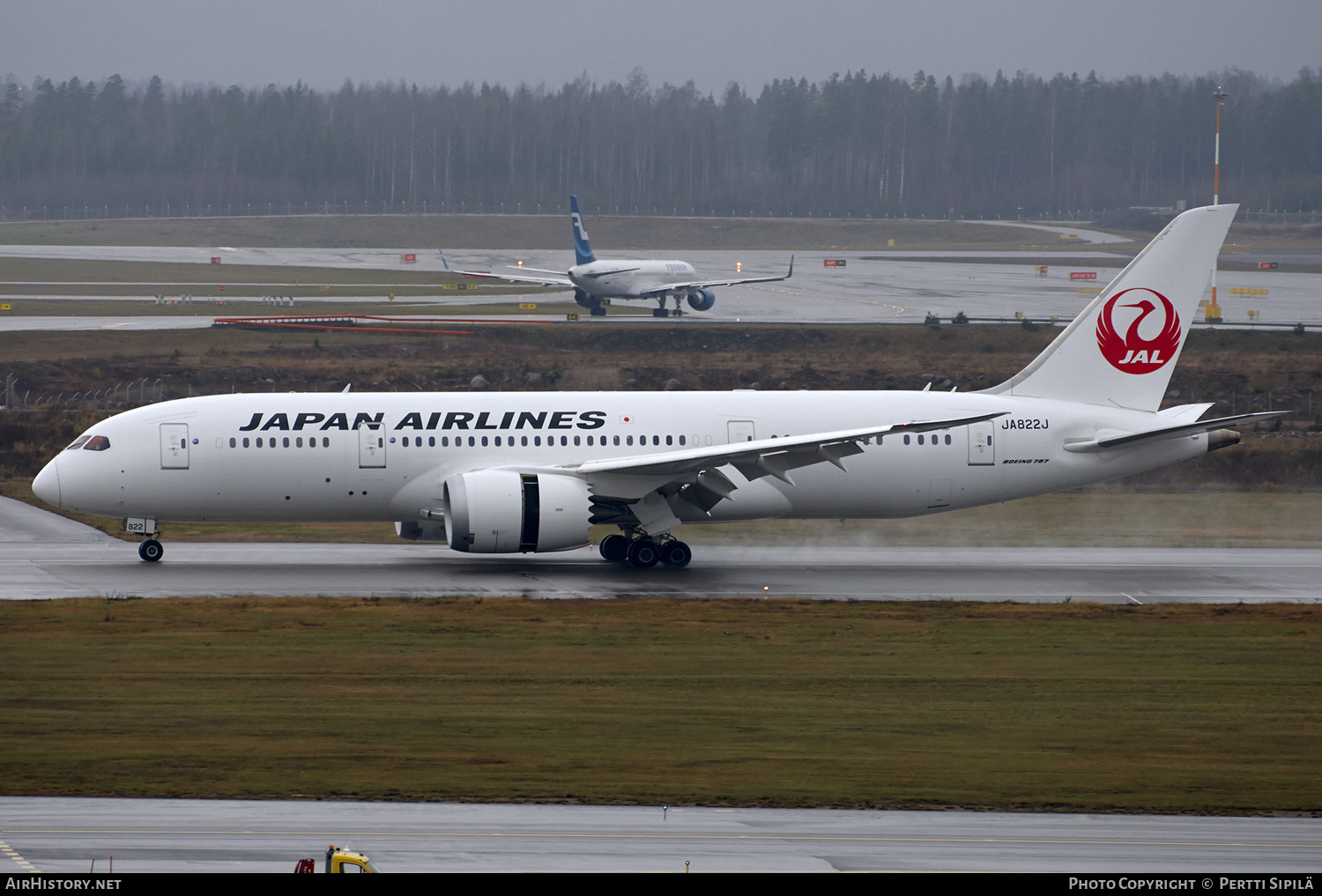 Aircraft Photo of JA822J | Boeing 787-8 Dreamliner | Japan Airlines - JAL | AirHistory.net #182507