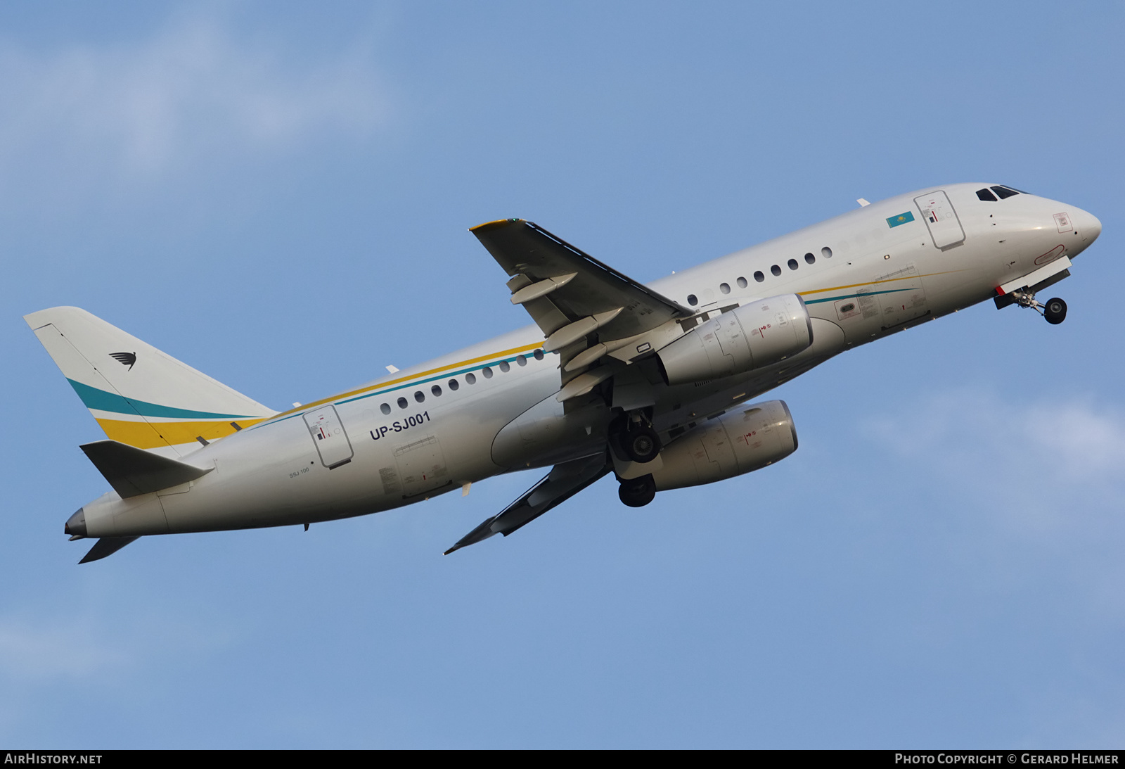 Aircraft Photo of UP-SJ001 | Sukhoi SSJ-100-95B Superjet 100 (RRJ-95B) | AirHistory.net #182513