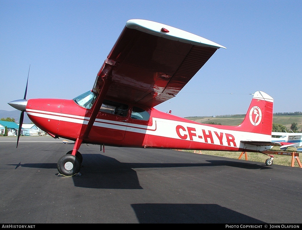 Aircraft Photo of CF-HYR | Cessna 180 | AirHistory.net #182522