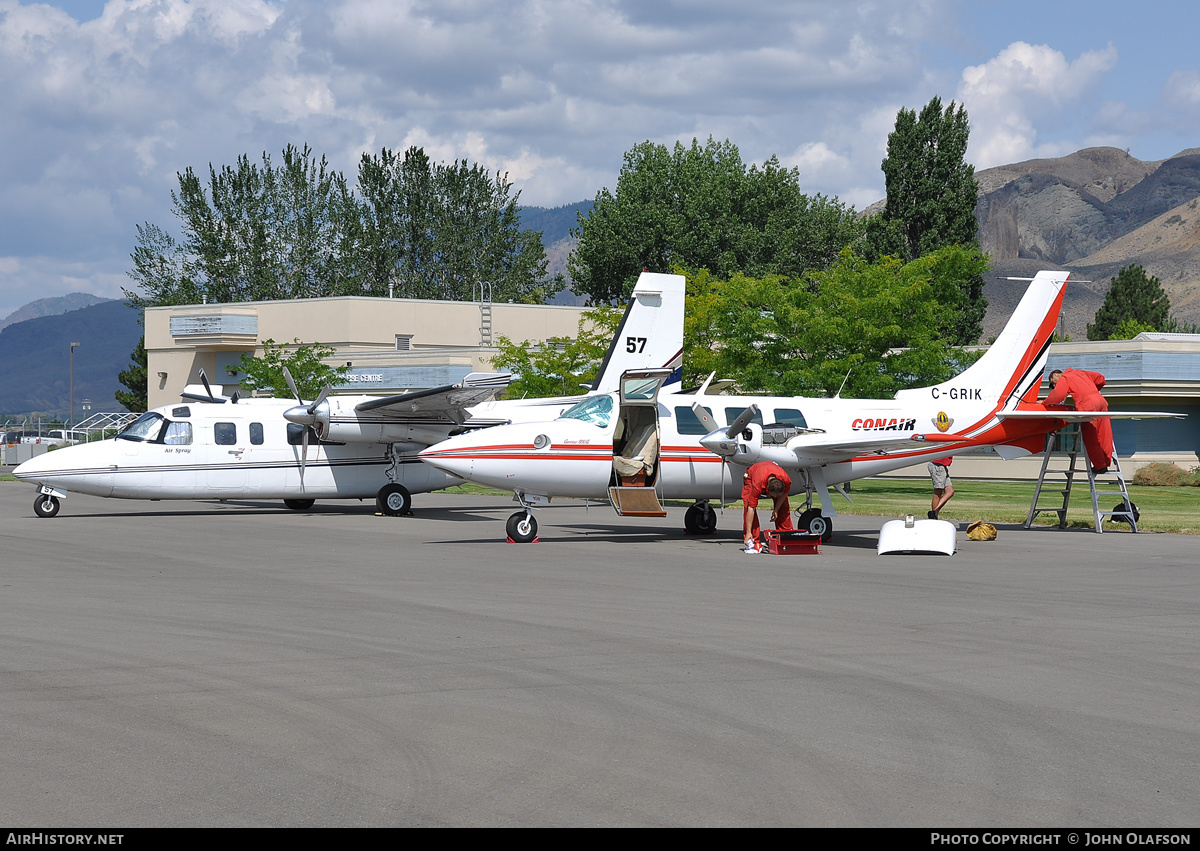 Aircraft Photo of C-GRIK | Piper Aerostar 600A | Conair Aviation | AirHistory.net #182523