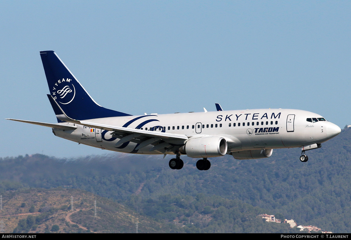 Aircraft Photo of YR-BGF | Boeing 737-78J | TAROM - Transporturile Aeriene Române | AirHistory.net #182526