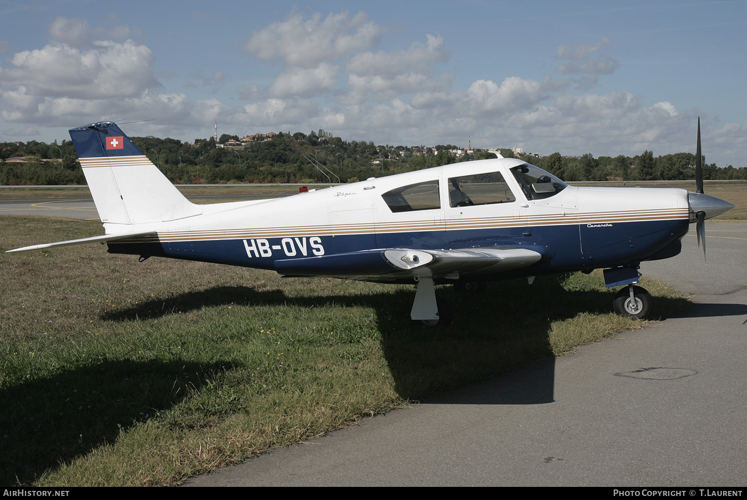 Aircraft Photo of HB-OVS | Piper PA-24-250 Comanche | AirHistory.net #182527