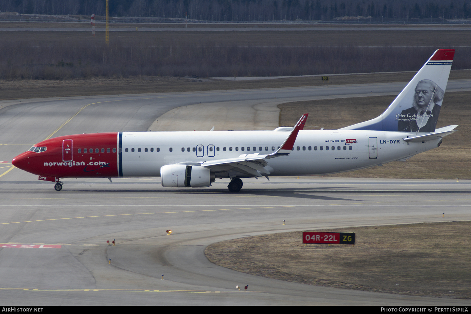 Aircraft Photo of LN-DYR | Boeing 737-8JP | Norwegian | AirHistory.net #182547
