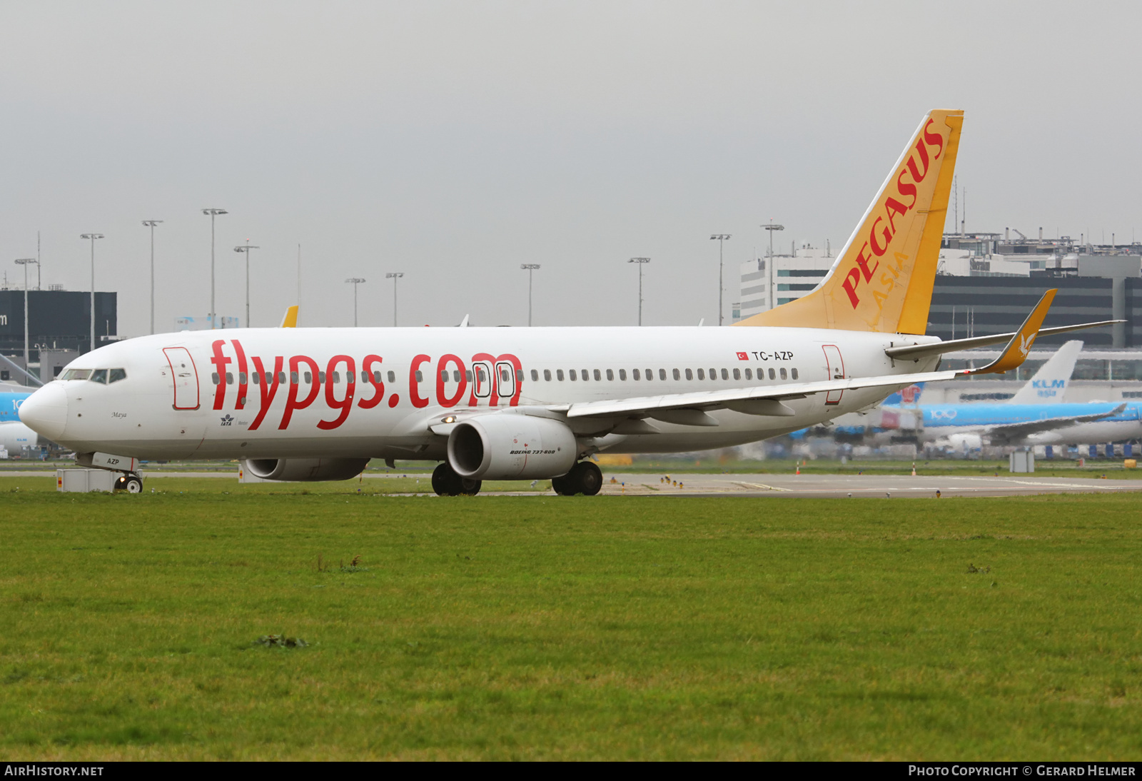 Aircraft Photo of TC-AZP | Boeing 737-82R | Pegasus Airlines | AirHistory.net #182549