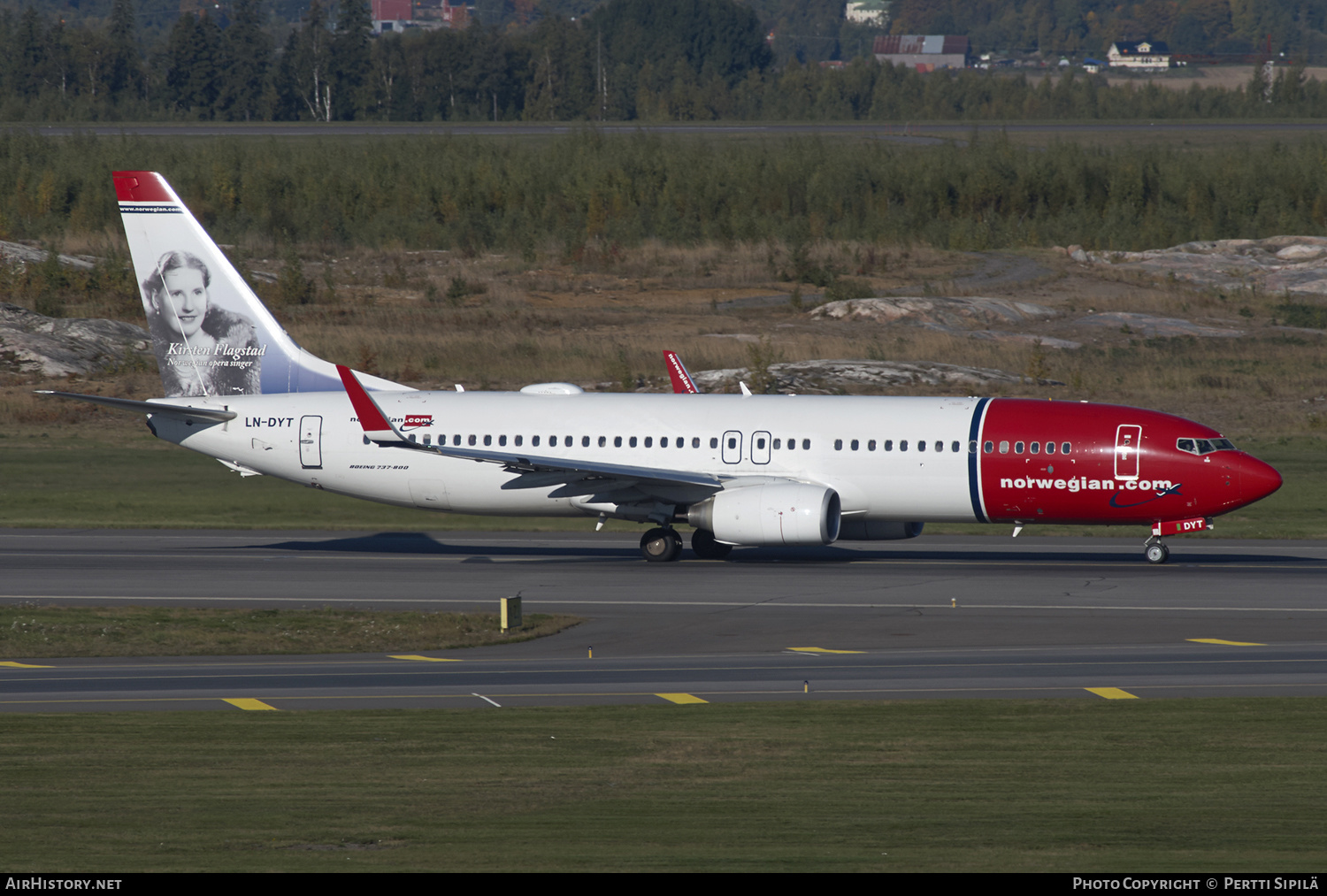 Aircraft Photo of LN-DYT | Boeing 737-8JP | Norwegian | AirHistory.net #182555