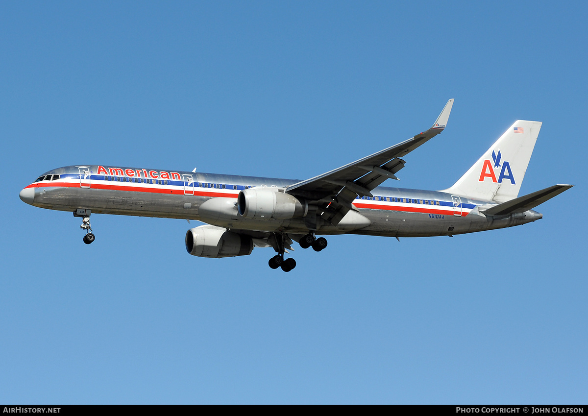 Aircraft Photo of N610AA | Boeing 757-223 | American Airlines | AirHistory.net #182560