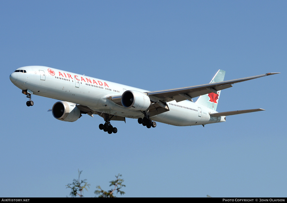 Aircraft Photo of C-FIVS | Boeing 777-333/ER | Air Canada | AirHistory.net #182568