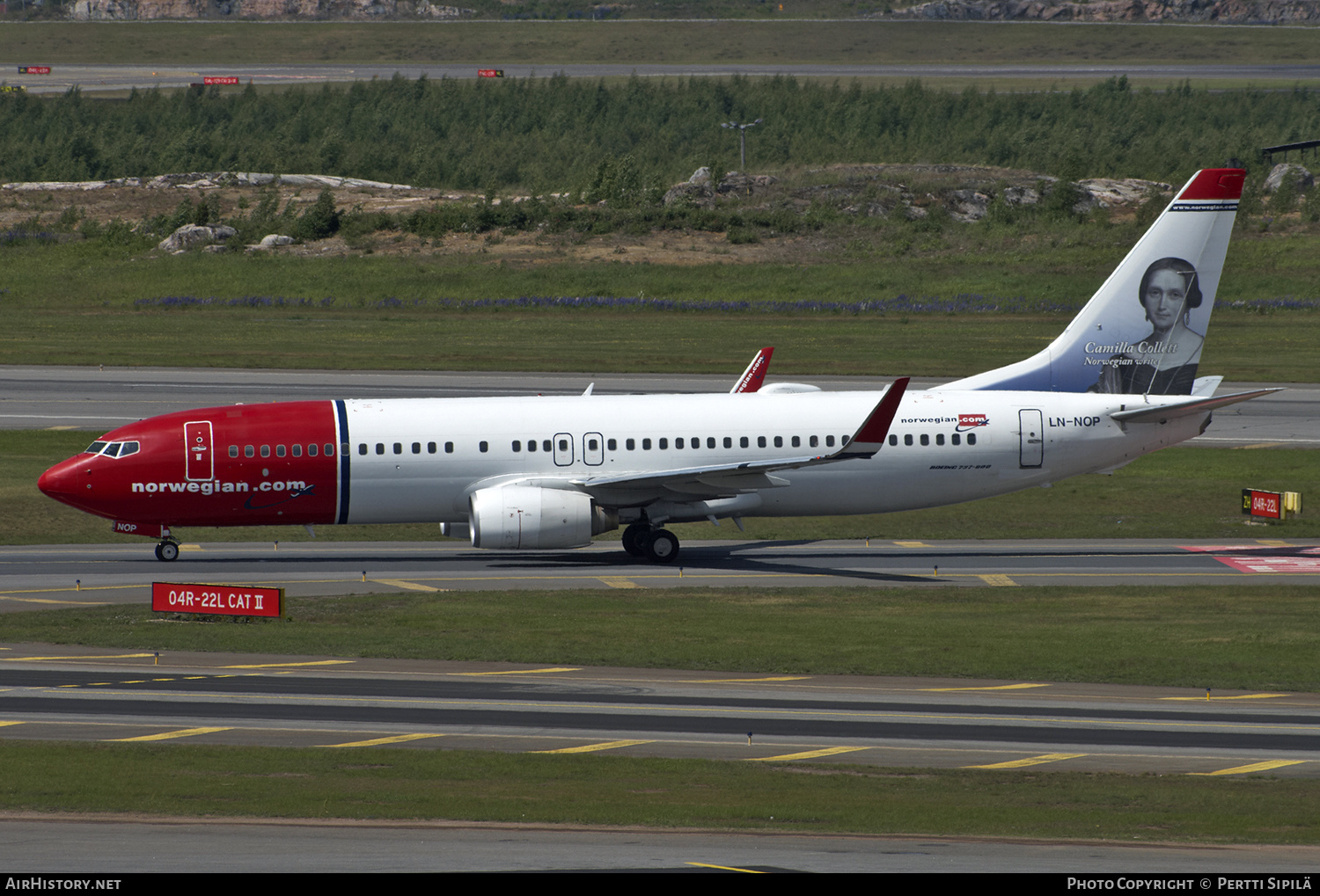 Aircraft Photo of LN-NOP | Boeing 737-86N | Norwegian | AirHistory.net #182596