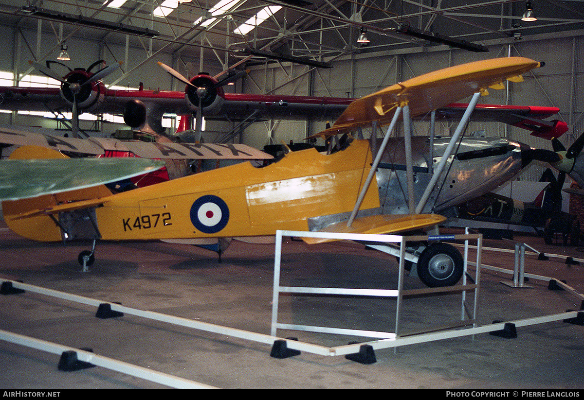 Aircraft Photo of K4972 | Hawker Hart TIIA | UK - Air Force | AirHistory.net #182615