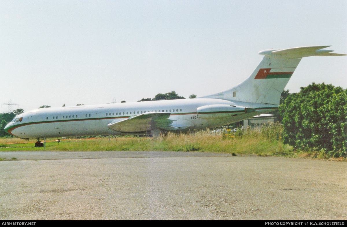 Aircraft Photo of A4O-AB | Vickers VC10 Srs1103 | Oman Royal Flight | AirHistory.net #182620