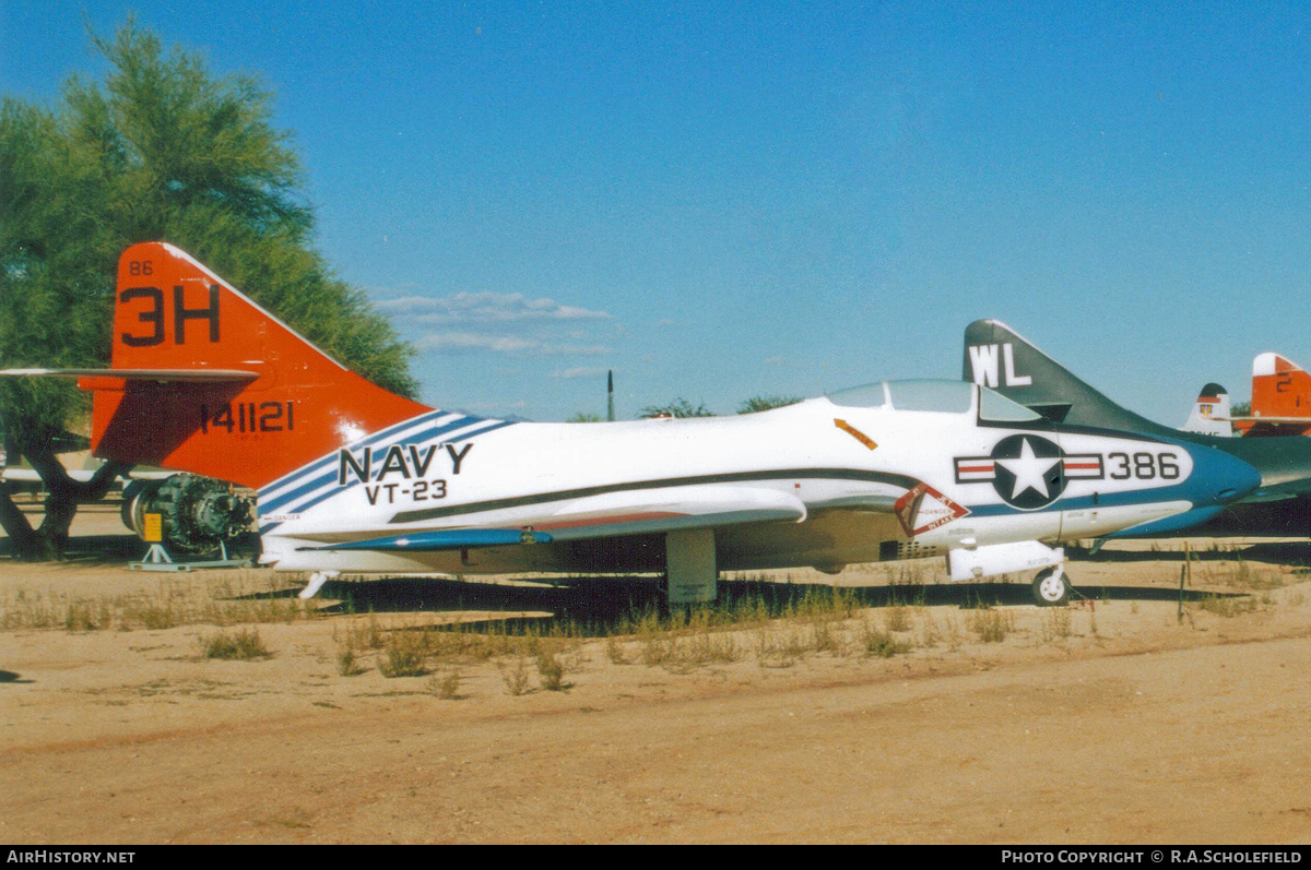 Aircraft Photo of 141121 | Grumman TAF-9J Cougar | USA - Navy | AirHistory.net #182633