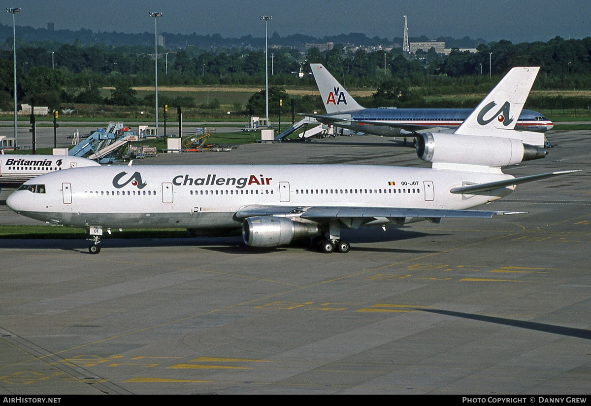 Aircraft Photo of OO-JOT | McDonnell Douglas DC-10-30 | ChallengAir | AirHistory.net #182660