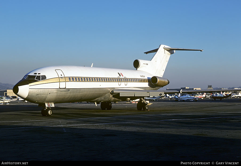 Aircraft Photo of XA-GUV | Boeing 727-17 | Mexicana | AirHistory.net #182668