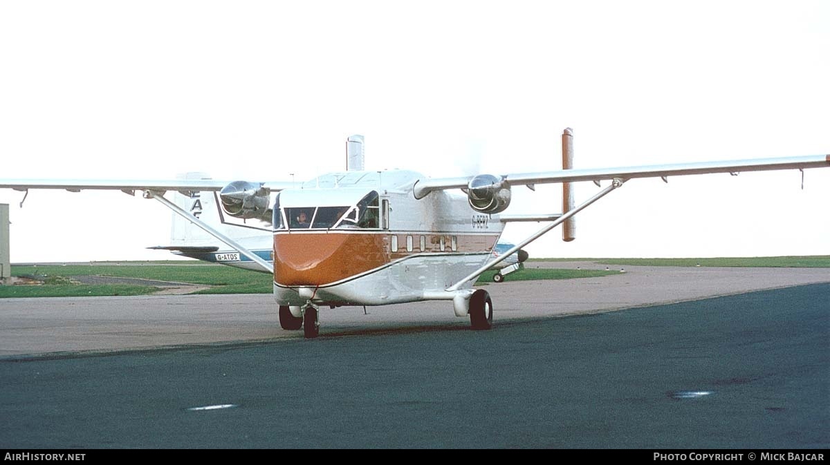 Aircraft Photo of G-BERZ | Short SC.7 Skyvan 3-100 | AirHistory.net #182670