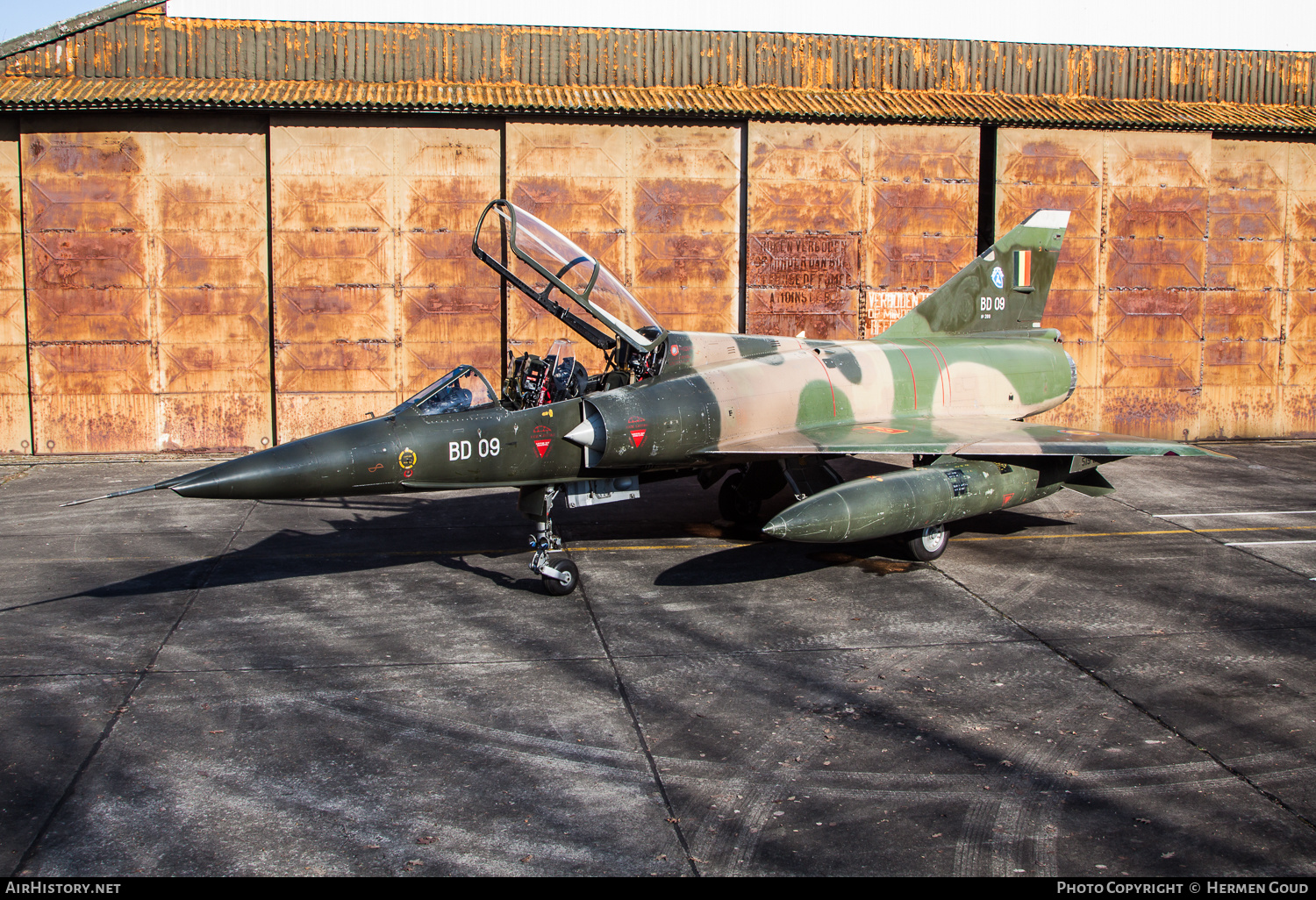 Aircraft Photo of BD09 | Dassault Mirage 5BD | Belgium - Air Force | AirHistory.net #182683