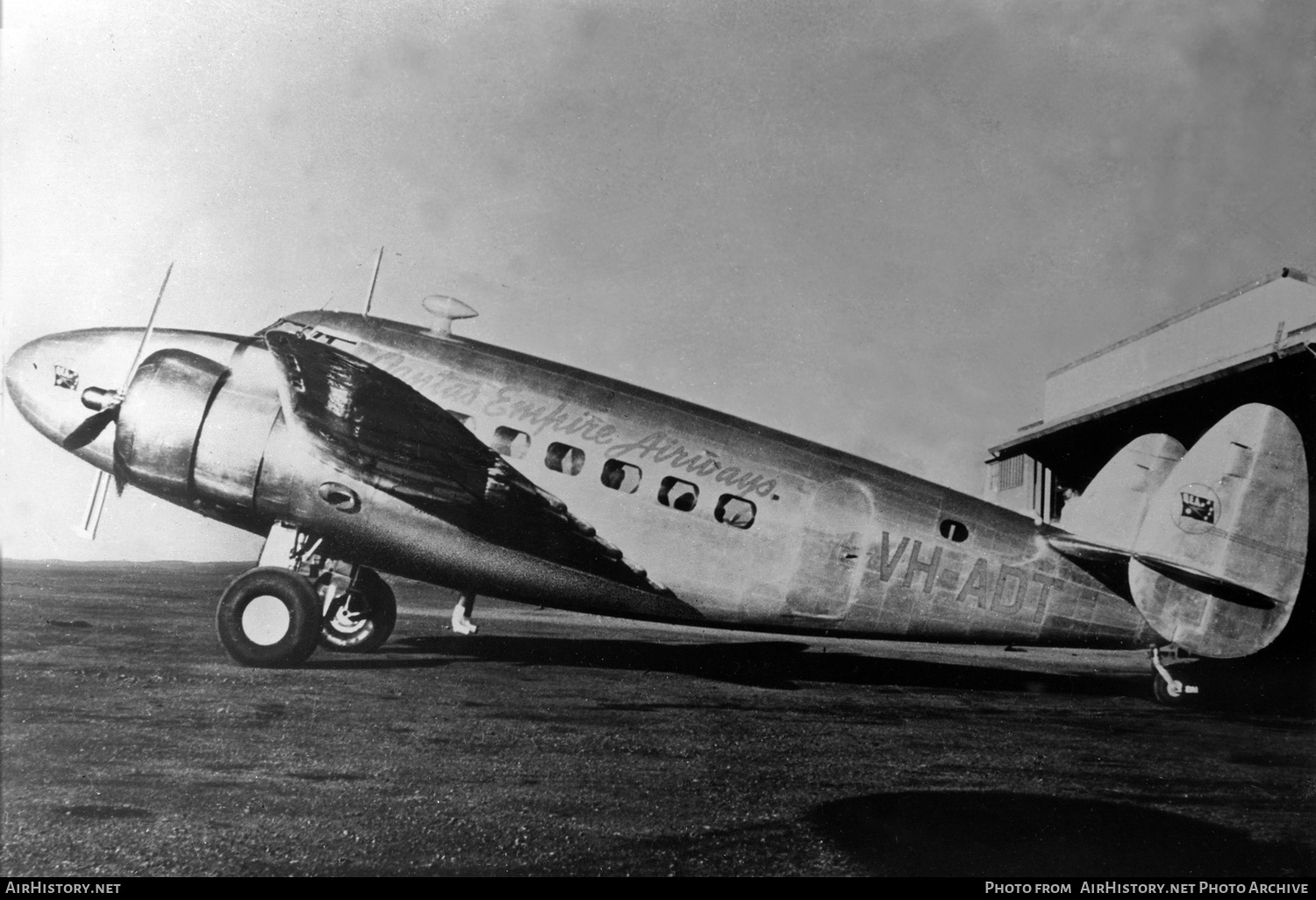Aircraft Photo of VH-ADT | Lockheed 14-H2 Super Electra | Qantas Empire Airways - QEA | AirHistory.net #182686
