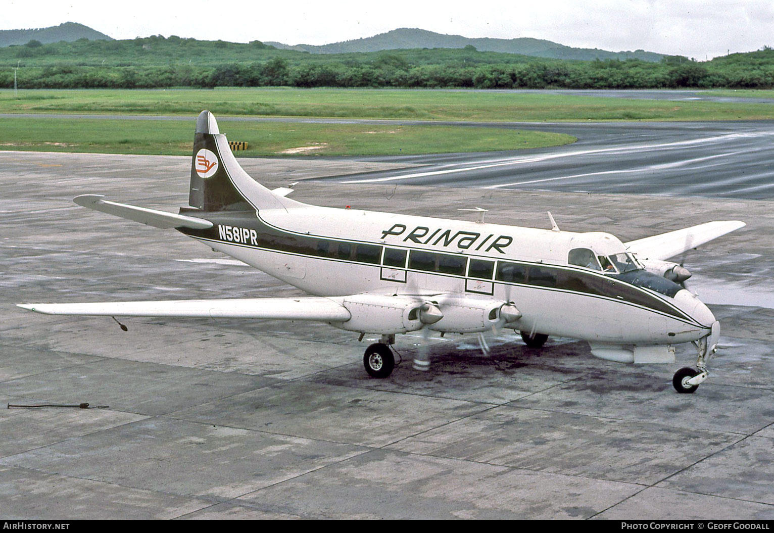 Aircraft Photo of N581PR | De Havilland D.H. 114 Heron 2X | Prinair | AirHistory.net #182687