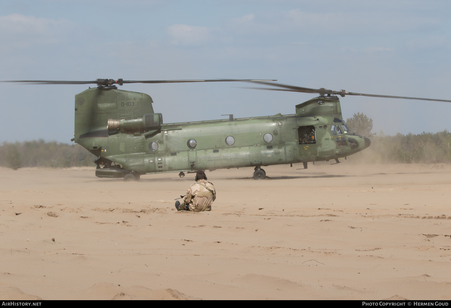 Aircraft Photo of D-103 | Boeing CH-47D Chinook (414) | Netherlands - Air Force | AirHistory.net #182695