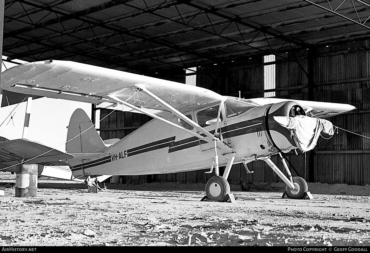 Aircraft Photo of VH-ALF | Fairchild 24W-41A | AirHistory.net #182705