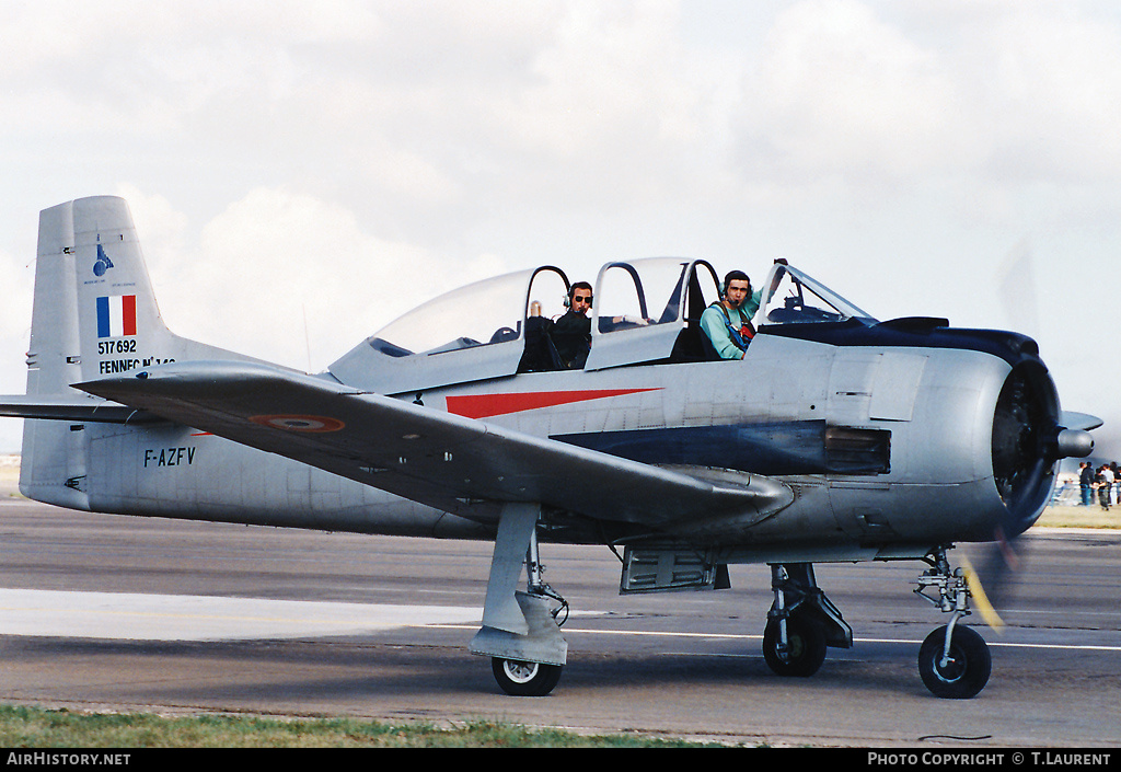 Aircraft Photo of F-AZFV | North American T-28A Fennec | France - Air Force | AirHistory.net #182717