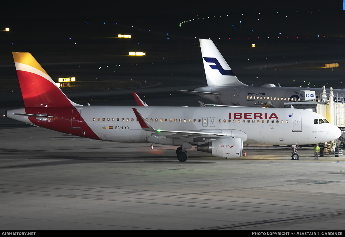Aircraft Photo of EC-LXQ | Airbus A320-216 | Iberia | AirHistory.net #182732