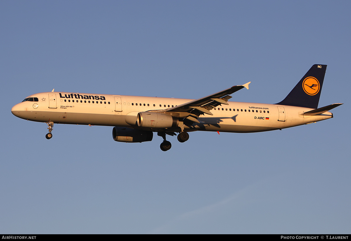 Aircraft Photo of D-AIRC | Airbus A321-131 | Lufthansa | AirHistory.net #182737