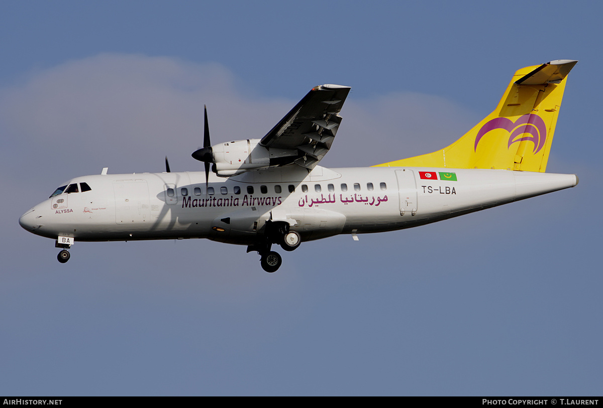 Aircraft Photo of TS-LBA | ATR ATR-42-300 | Mauritania Airways | AirHistory.net #182739